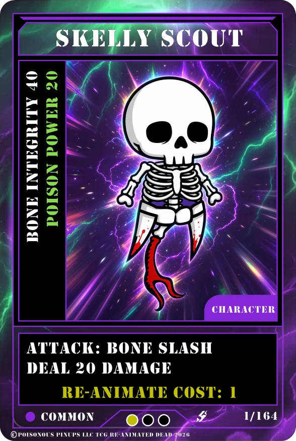 Skelly Scout - Character card