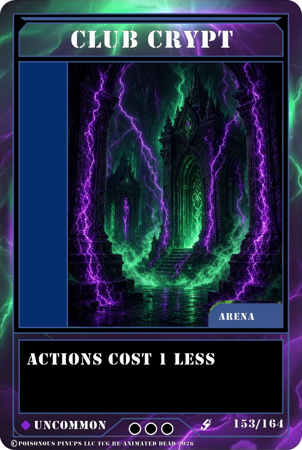 Club Crypt - Arena card
