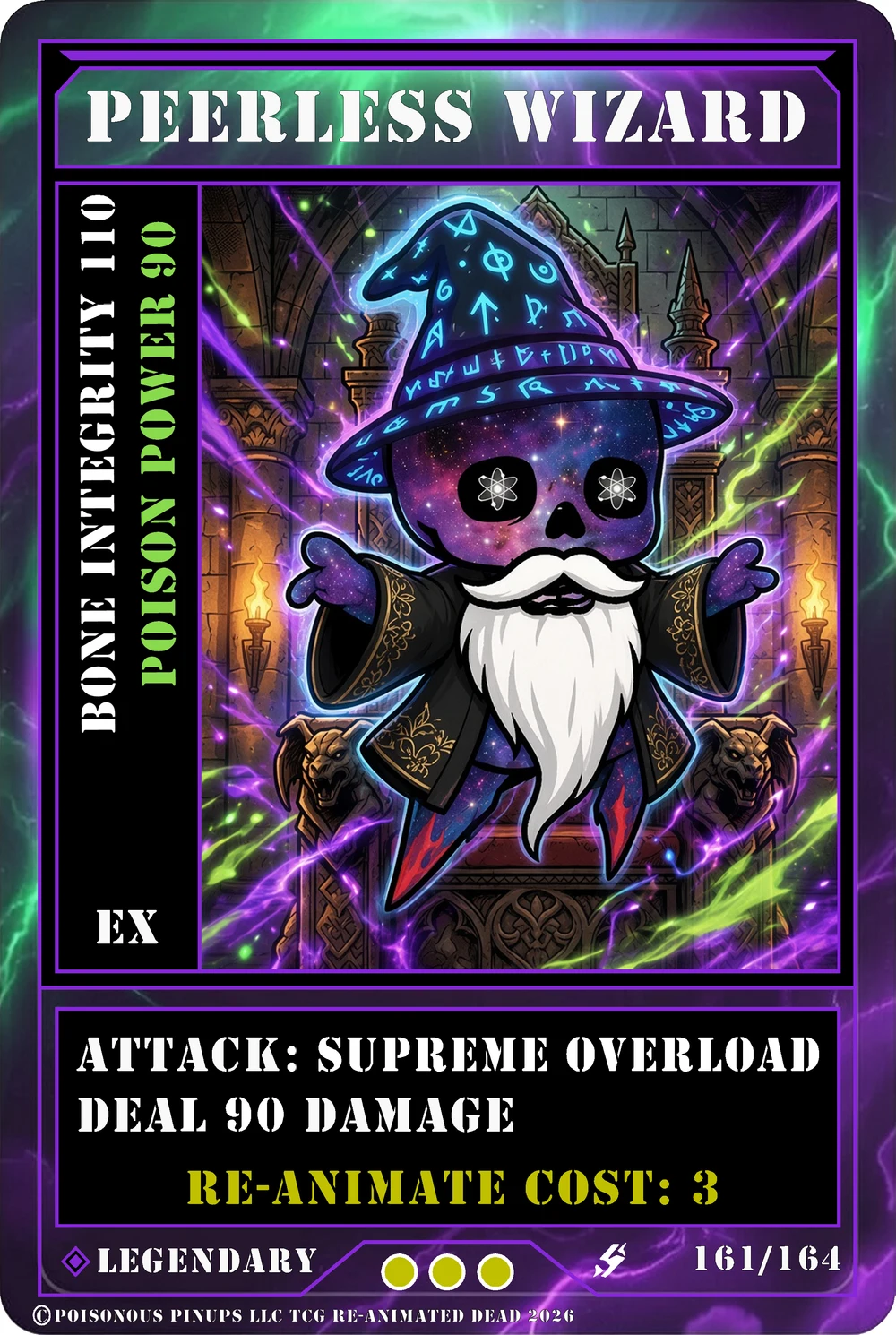 Peerless Wizard - Alternate Art - Character card